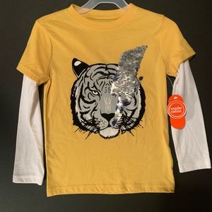 Wonder Nation Tiger ⭐️ Long sleeve shirt